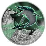 Three Euro 2020 Mosasaurus: Photo Coin, Austria, Three Euro 2020 Mosasaurus / thumbnail