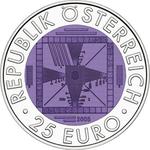 Twenty-five Euro 2005 Fifty Years of Television: Photo Coin, Austria, Twenty-five Euro 2005 Fifty Years of Television / thumbnail
