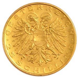 Austria / Twenty-five Schilling 1936 - reverse photo