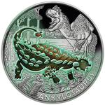 Three Euro 2020 Ankylosaurus: Photo Coin, Austria, Three Euro 2020 Ankylosaurus / thumbnail