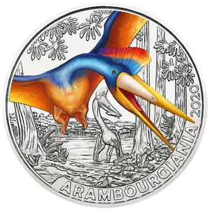 Austria / Three Euro 2020 Arambourgiania - reverse photo