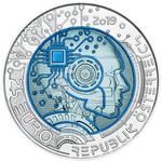 Twenty-five Euro 2019 Artificial Intelligence: Photo Coin, Austria, Twenty-five Euro 2019 Artificial Intelligence / thumbnail