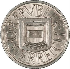 Austria, First Republic / Half Schilling 1925 - obverse photo