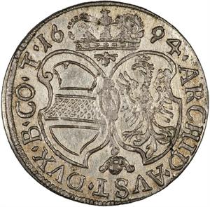 Austria, Habsburg Monarchy / Three Pfennig 1694 - reverse photo