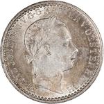 Ten Kreuzer 1863: Photo Coin, Austria-Hungary, Ten Kreuzer 1863 / thumbnail