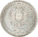 Quarter Florin 1862: Photo Coin, Austria-Hungary, Quarter Florin 1862 / thumbnail
