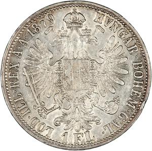 Austria-Hungary / One Florin 1879 - reverse photo