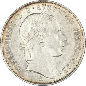 Austria-Hungary / Twenty Kreuzer 1855 - obverse photo