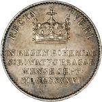 Coronation Medal Ferdinand I Prague: Photo Coin, Austrian Empire, Coronation Medal Ferdinand I Prague / thumbnail