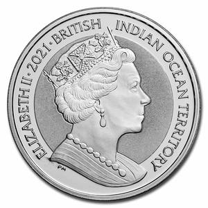 British Indian Ocean Territory / Silver Ounce 2021 Cutty Sark - obverse photo