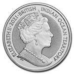 Silver Ounce 2021 Cutty Sark: Photo Coin, British Indian Ocean Territory, Silver Ounce 2021 Cutty Sark / thumbnail