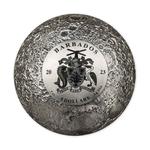 Silver Three Ounces 2023 Moon: Photo Coin, Barbados, Silver Three Ounces 2023 Moon / thumbnail