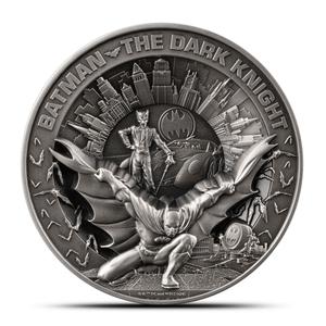 Barbados / Silver Ten Ounces 2024 Batman - reverse photo