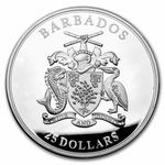 Silver Kilo 2021 Kingfisher: Photo Coin, Barbados, Silver Kilo 2021 Kingfisher / thumbnail