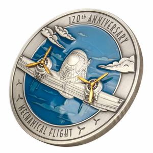 Barbados / Silver Half Kilo 2023 Mechanical Flight - reverse photo