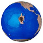 Silver Three Ounces 2022 Endangered Blue Earth: Photo Coin, Barbados, Silver Three Ounces 2022 Endangered Blue Earth / thumbnail