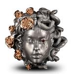 Silver Three Ounces 2024 Medusa Transformation: Photo Coin, Barbados, Silver Three Ounces 2024 Medusa Transformation / thumbnail