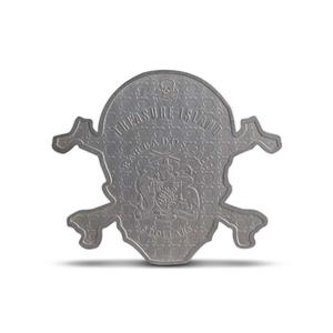Barbados / Silver Five Ounces 2022 Treasure Island Skull - obverse photo
