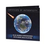 Silver Three Ounces 2022 Endangered Blue Earth: Photo Coin, Barbados, Silver Three Ounces 2022 Endangered Blue Earth / thumbnail