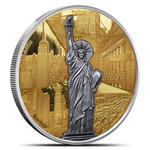 Silver Four Ounces 2024 New York: Photo Coin, Barbados, Silver Four Ounces 2024 New York / thumbnail