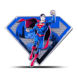 Barbados / Silver Three Ounces 2025 Superman - reverse photo
