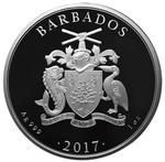 Silver Ounce 2019 The Tropics - Parrots and Palms: Photo Coin, Barbados, Silver Ounce 2019 The Tropics - Parrots and Palms / thumbnail