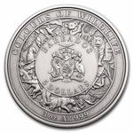 Silver Three Ounces 2021 Tiger: Photo Coin, Barbados, Silver Three Ounces 2021 Tiger / thumbnail