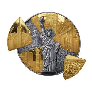 Barbados / Silver Four Ounces 2024 New York - obverse photo
