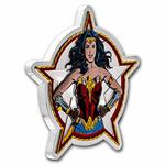 Silver Five Ounces 2023 Wonder Woman: Photo Coin, Barbados, Silver Five Ounces 2023 Wonder Woman / thumbnail