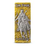 Silver Ounce 2024 Four Horsemen of the Apocalypse: Photo Coin, Barbados, Silver Ounce 2024 Four Horsemen of the Apocalypse / thumbnail