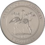 Platinum Tenth-Ounce 2021 Barbados Flamingo: Photo Coin, Barbados, Platinum Tenth-Ounce 2021 Flamingo / thumbnail