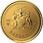 Barbados / Gold Ounce 2024 Trident - obverse photo