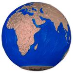 Silver Three Ounces 2022 Endangered Blue Earth: Photo Coin, Barbados, Silver Three Ounces 2022 Endangered Blue Earth / thumbnail