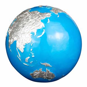 Barbados / Silver Three Ounces 2023 Blue Marble - obverse photo