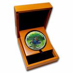 Silver Kilo 2021 Kingfisher: Photo Coin, Barbados, Silver Kilo 2021 Kingfisher / thumbnail