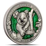Silver Three Ounces 2023 Koala: Photo Coin, Barbados, Silver Three Ounces 2023 Koala / thumbnail