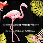 Platinum Tenth-Ounce 2021 Barbados Flamingo: Photo Coin, Barbados, Platinum Tenth-Ounce 2021 Flamingo / thumbnail