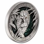 Silver Three Ounces 2021 Tiger: Photo Coin, Barbados, Silver Three Ounces 2021 Tiger / thumbnail