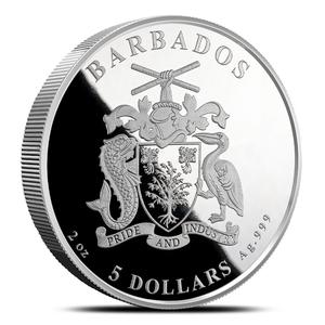 Barbados / Silver Two Ounces 2024 Lost Treasure - obverse photo