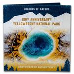 Five Dollars Silver 2022 Silver Yellowstone National Park: Photo Coin, Barbados, Five Dollars Silver 2022 Silver Yellowstone National Park / thumbnail