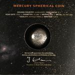 Silver Ounce 2022 Mercury: Photo Coin, Barbados, Silver Ounce 2022 Mercury - Sphere / thumbnail