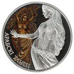 Belarus / Silver Ounce 2011 Arabian Dance - reverse photo