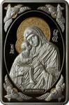 Belarus / Silver Ounce 2011 Theotokos of Zhirovichy - reverse photo