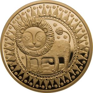 Belarus / Half Ounce Gold 2011 Leo - reverse photo