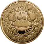 Belarus / Half Ounce Gold 2011 Cancer - reverse photo