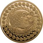 Belarus / Half Ounce Gold 2011 Aries - reverse photo