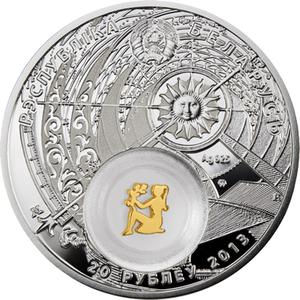 Belarus / One Ounce Silver 2013 Virgo - obverse photo