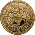 Belarus / Half Ounce Gold 2011 Scorpio - reverse photo