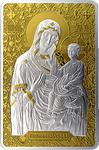 Belarus / Silver Ounce 2012 Barkalabovskaya Icon - reverse photo