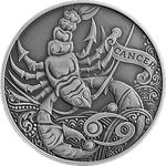 One Ruble 2015 Signs of the Zodiac - Cancer: Photo Coin, Belarus, One Ruble 2015 Signs of the Zodiac - Cancer / thumbnail